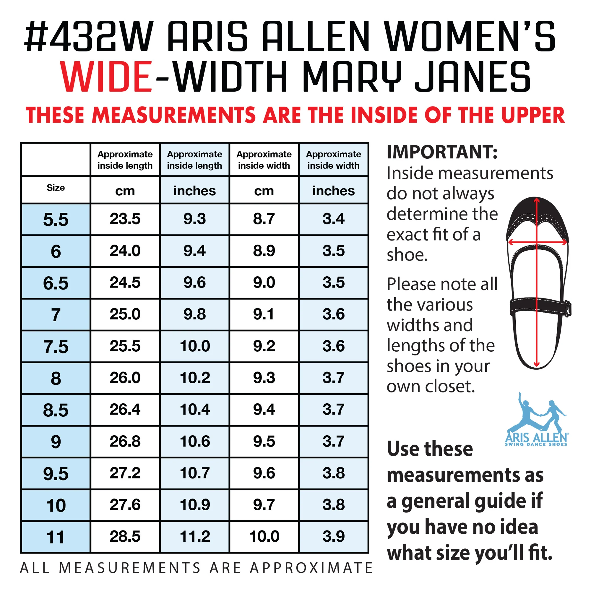 Aris Allen Aris Allen Black Snub Toe Mary Jane Wingtips - Wide Width thumbnail 3