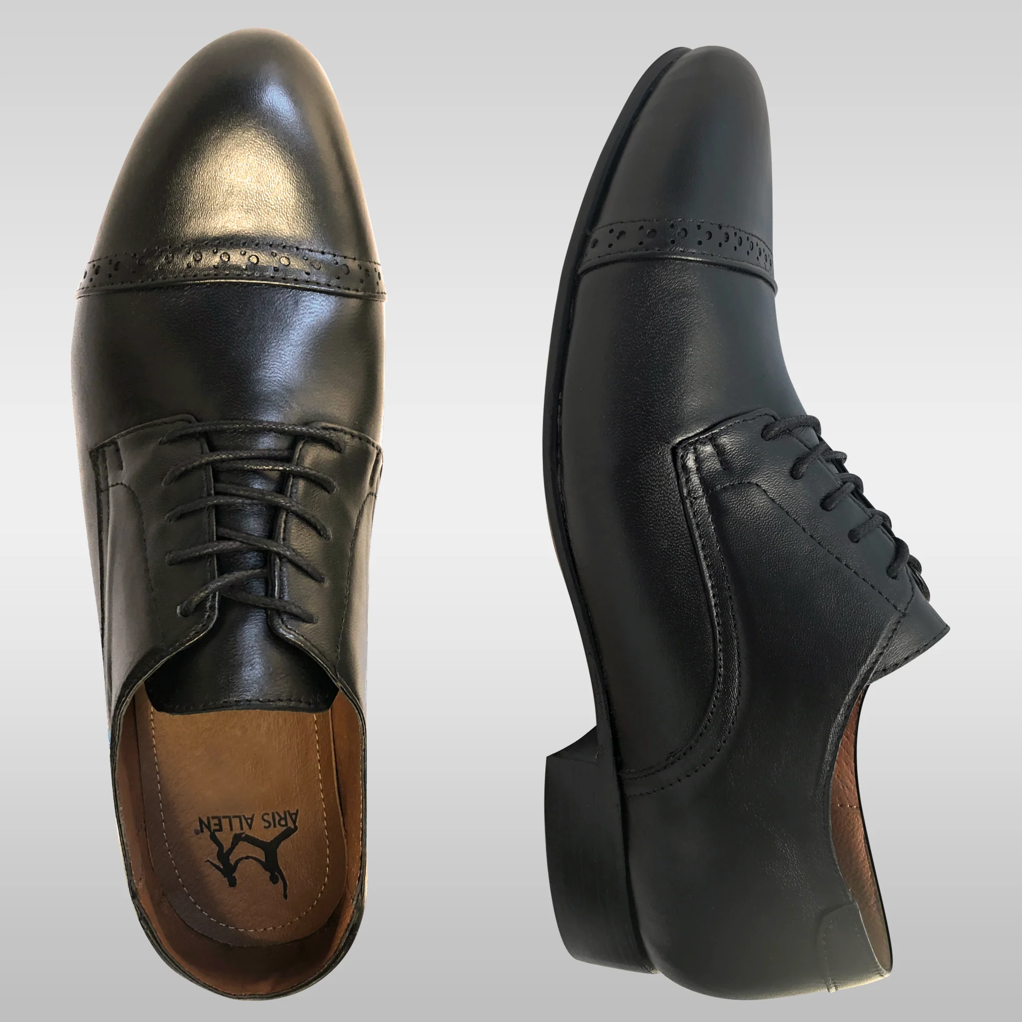 Aris Allen Aris Allen 1932 White Captoe Swing Dance Shoes thumbnail 3