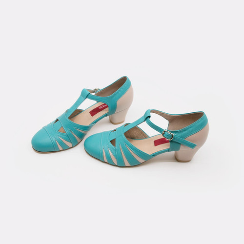 Balboa Zin EMPRESS - Aquamarine x Beige Pearl