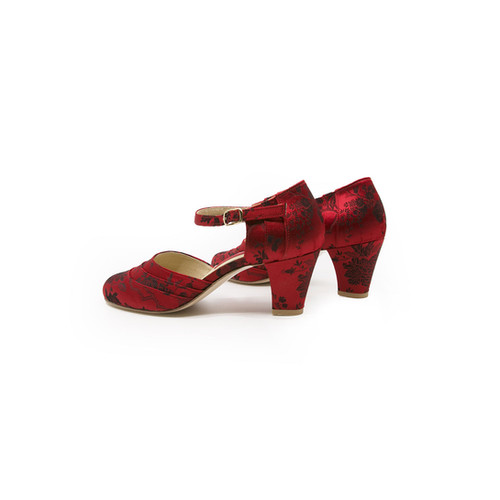 Balboa Zin GENIE(C)  - Red Embroidered Silk thumbnail 4