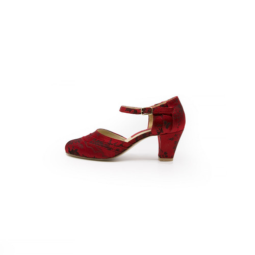 Balboa Zin GENIE(C)  - Red Embroidered Silk thumbnail 5