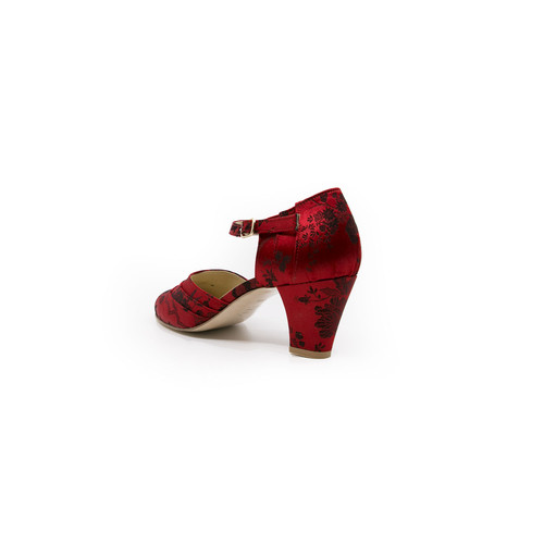 Balboa Zin GENIE(C)  - Red Embroidered Silk thumbnail 6