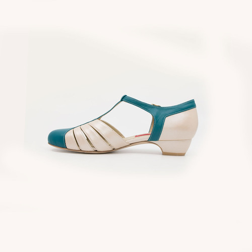 Balboa Zin GLAM - Beige Pearl x Teal Blue thumbnail 3