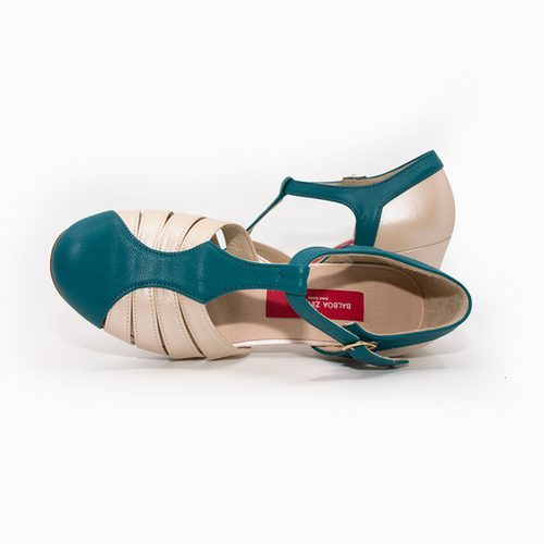 Balboa Zin GLAM - Beige Pearl x Teal Blue thumbnail 8