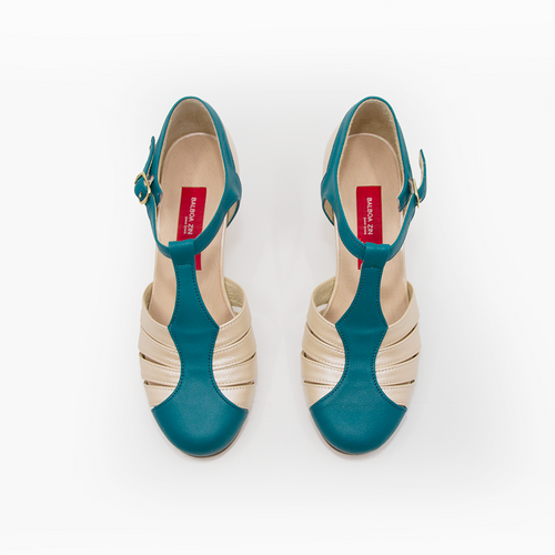 Balboa Zin GLAM - Beige Pearl x Teal Blue thumbnail 10