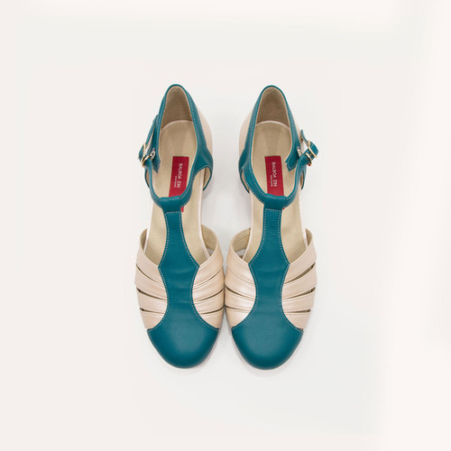 Balboa Zin GLAM - Beige Pearl x Teal Blue thumbnail 13