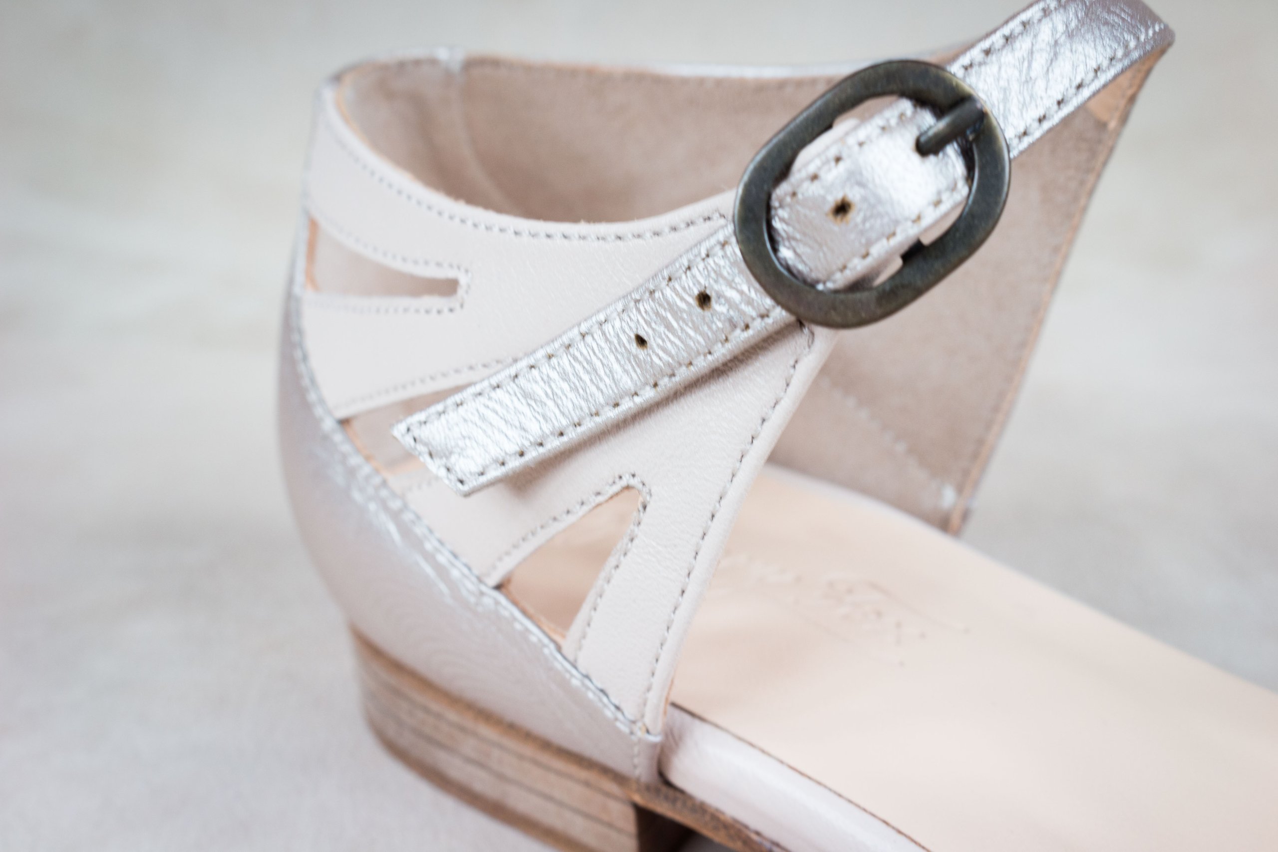 Groovy Fox Chic Flats – Ivory Pearl – thumbnail 3