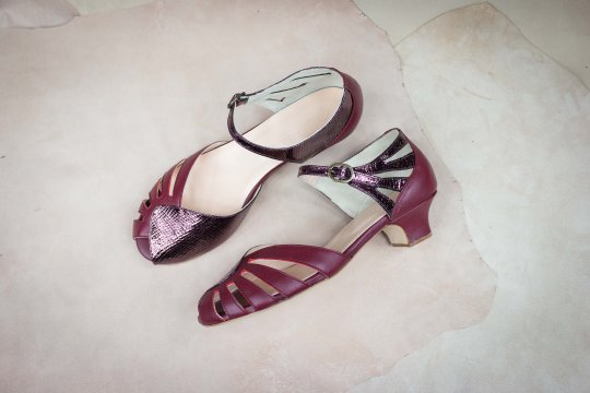 Groovy Fox Chic – Wild Berry – 3.5 cm heels thumbnail 2