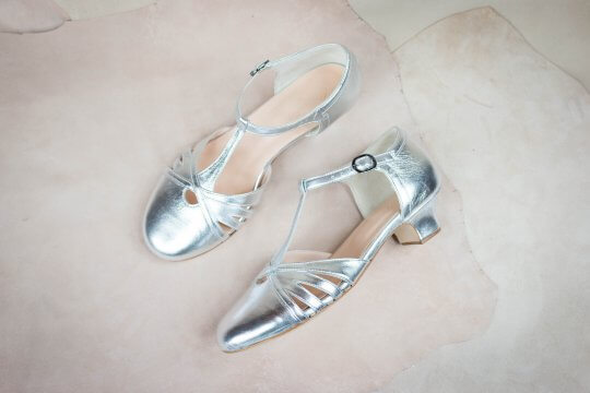 Groovy Fox Classy – Silver – 3.5 cm heels thumbnail 2