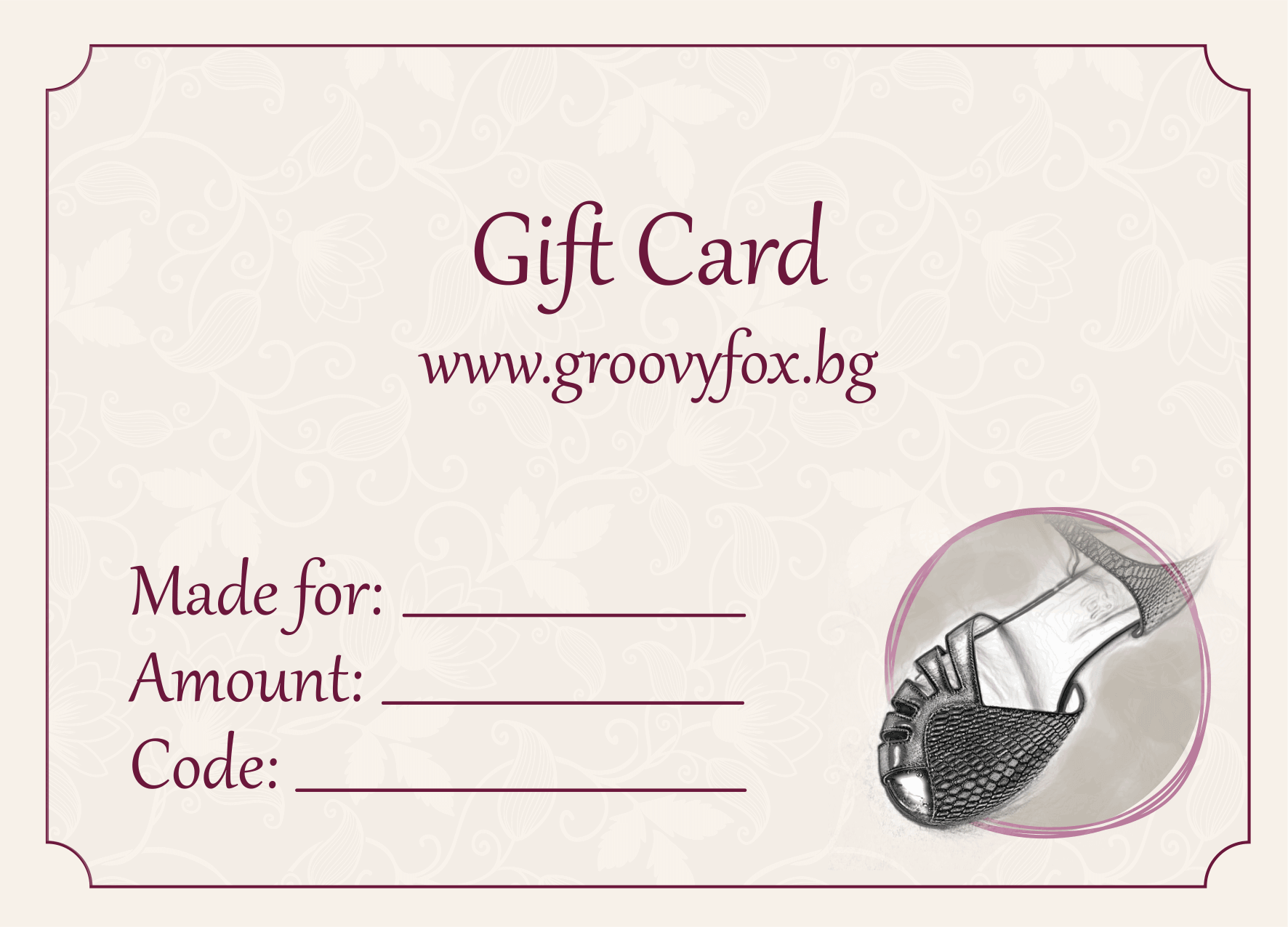 Groovy Fox Gift Cards thumbnail 2