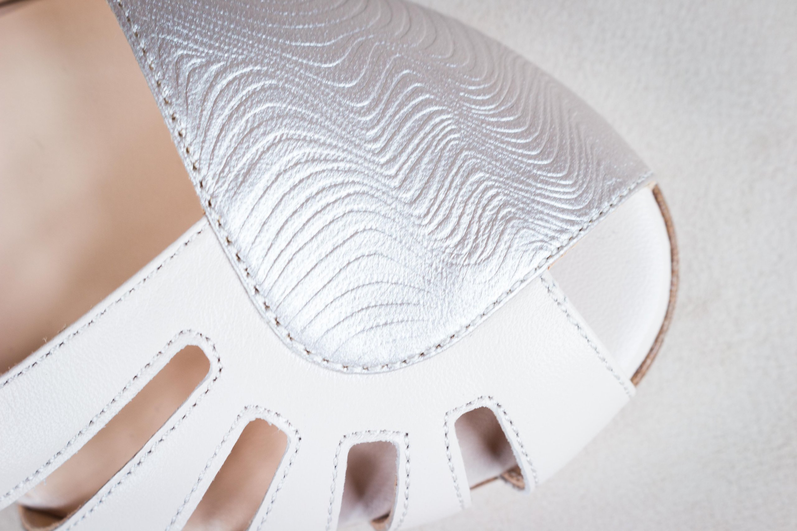 Groovy Fox Chic Flats – Ivory Pearl – thumbnail 2