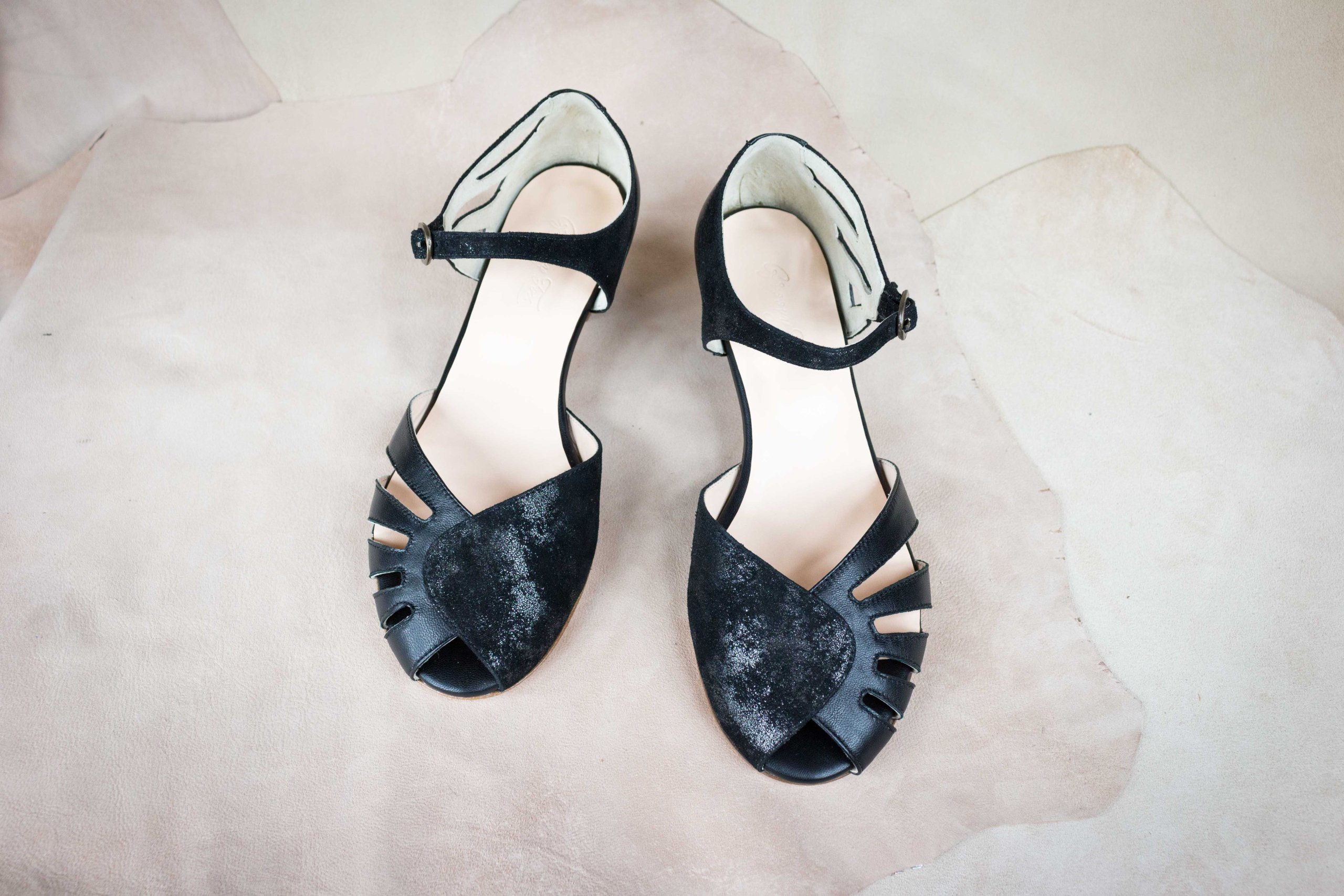 Groovy Fox Chic – Velvet Black – 3.5 cm heels thumbnail 5
