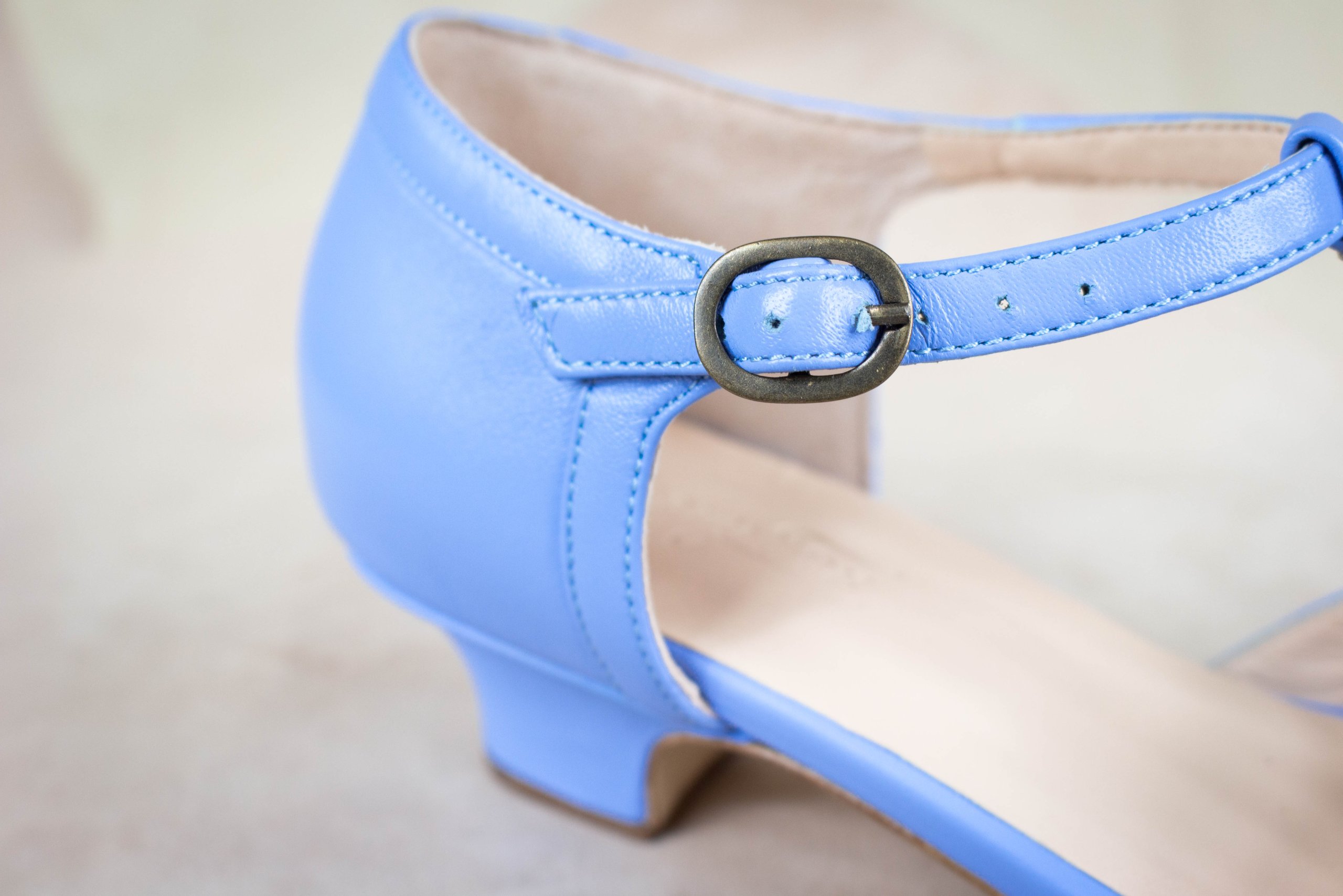 Groovy Fox Classy – Baby Blue – 3.5 cm heels thumbnail 3