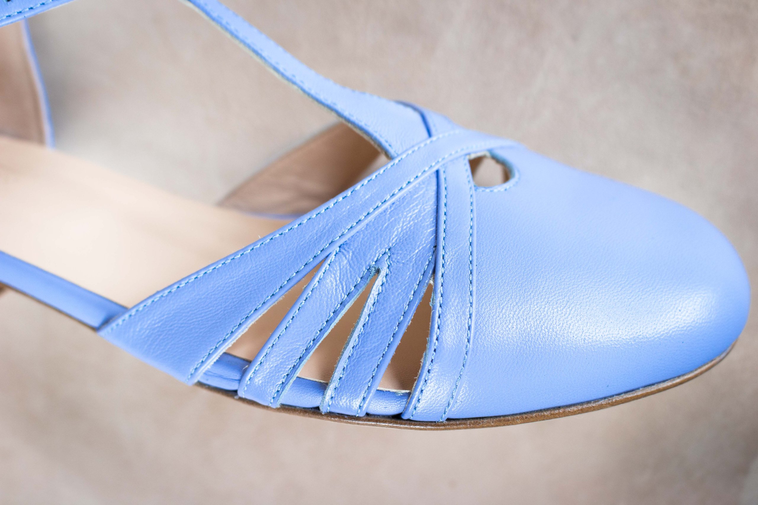 Groovy Fox Classy – Baby Blue – 3.5 cm heels thumbnail 6