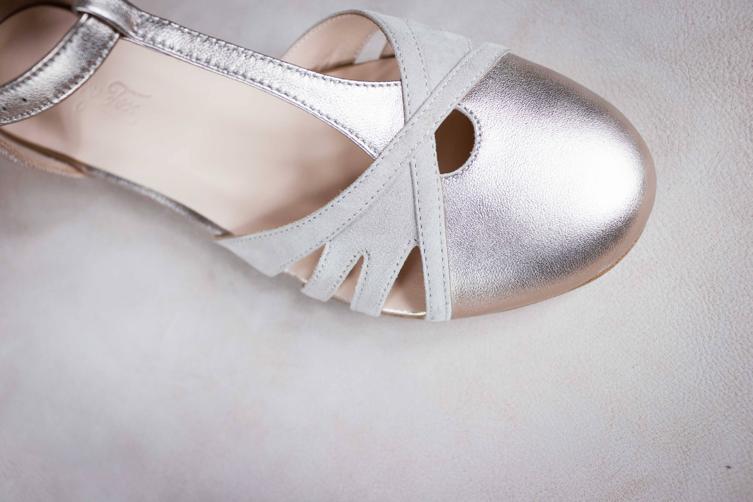 Groovy Fox Classy Flats – Shimmy Gold – Size 37 thumbnail 5