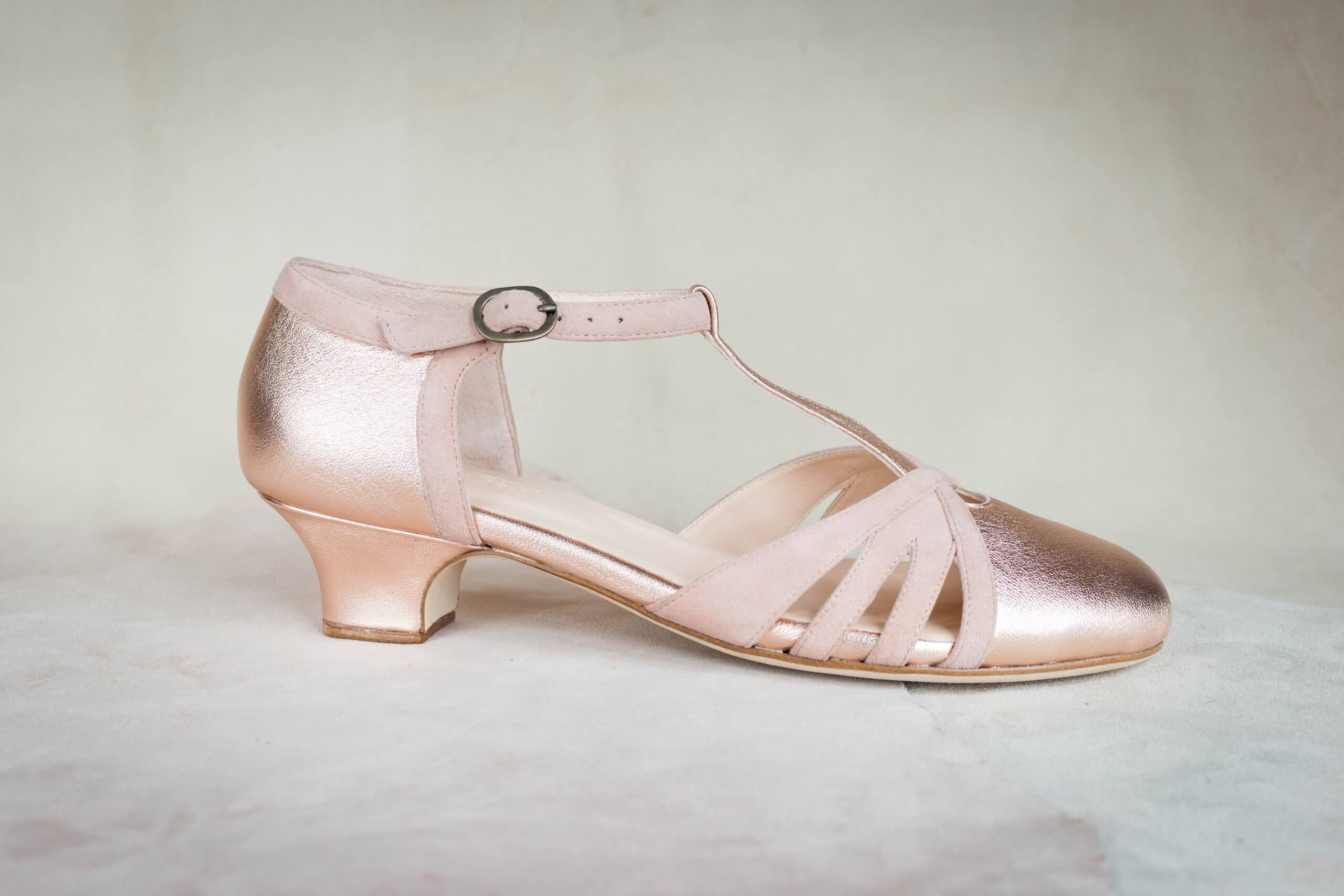 Groovy Fox Classy – Rose Gold – 3.5 cm heels thumbnail 2