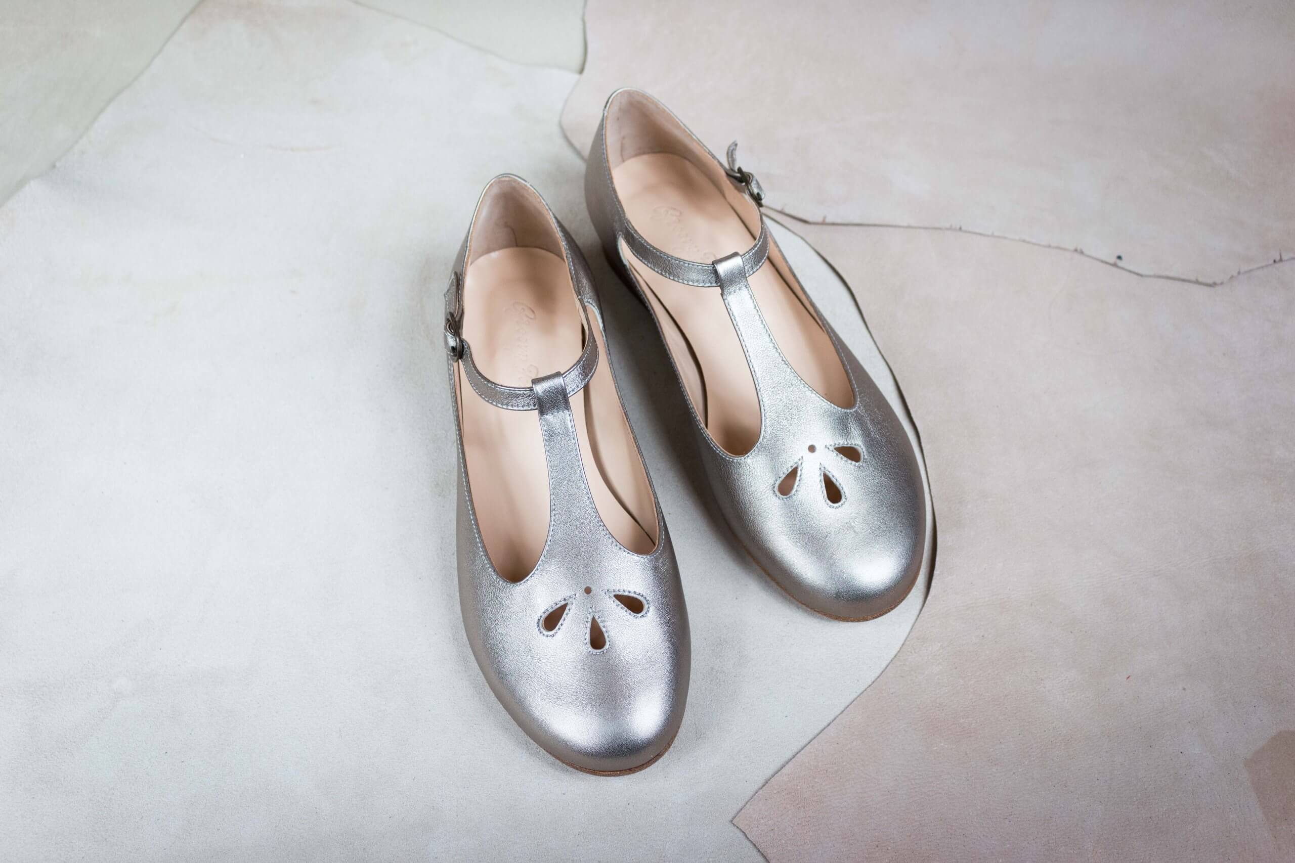Groovy Fox Dreamy Flats – Champagne – thumbnail 3