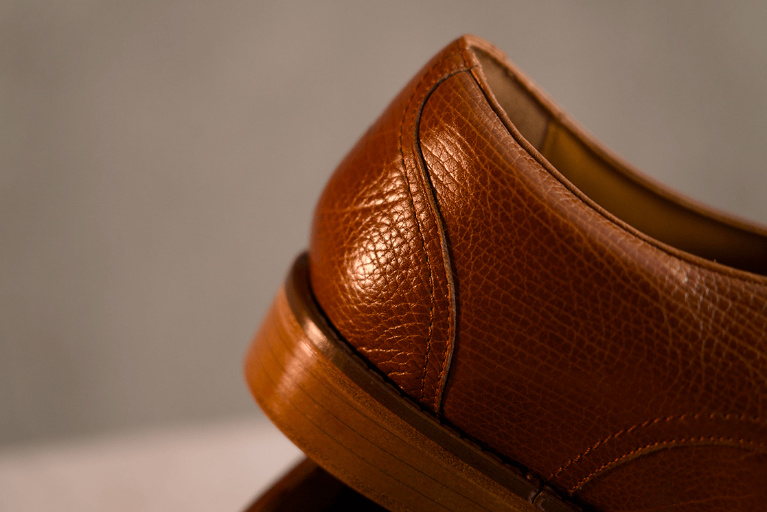 Groovy Fox Sleek – Leather Sole Derby – Aged Cognac thumbnail 5