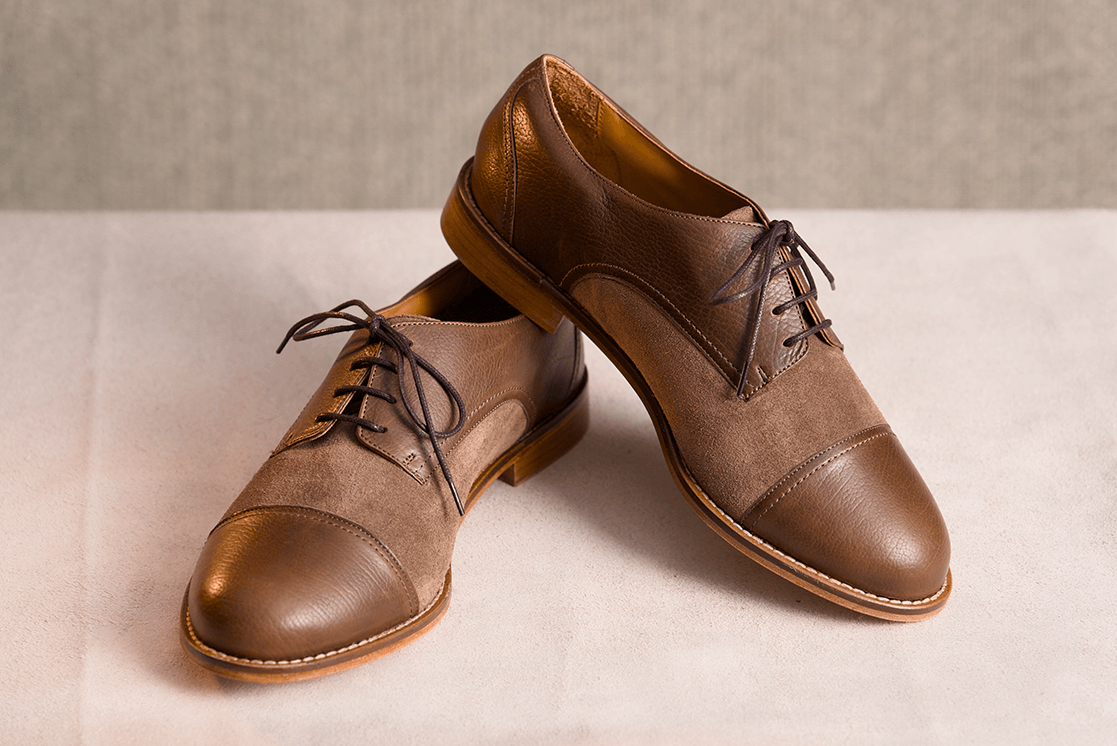 Groovy Fox Sleek – Leather Sole Derby – Chestnut Brown thumbnail 3