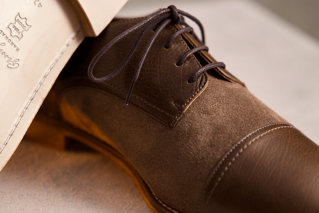 Groovy Fox Sleek – Leather Sole Derby – Chestnut Brown thumbnail 4