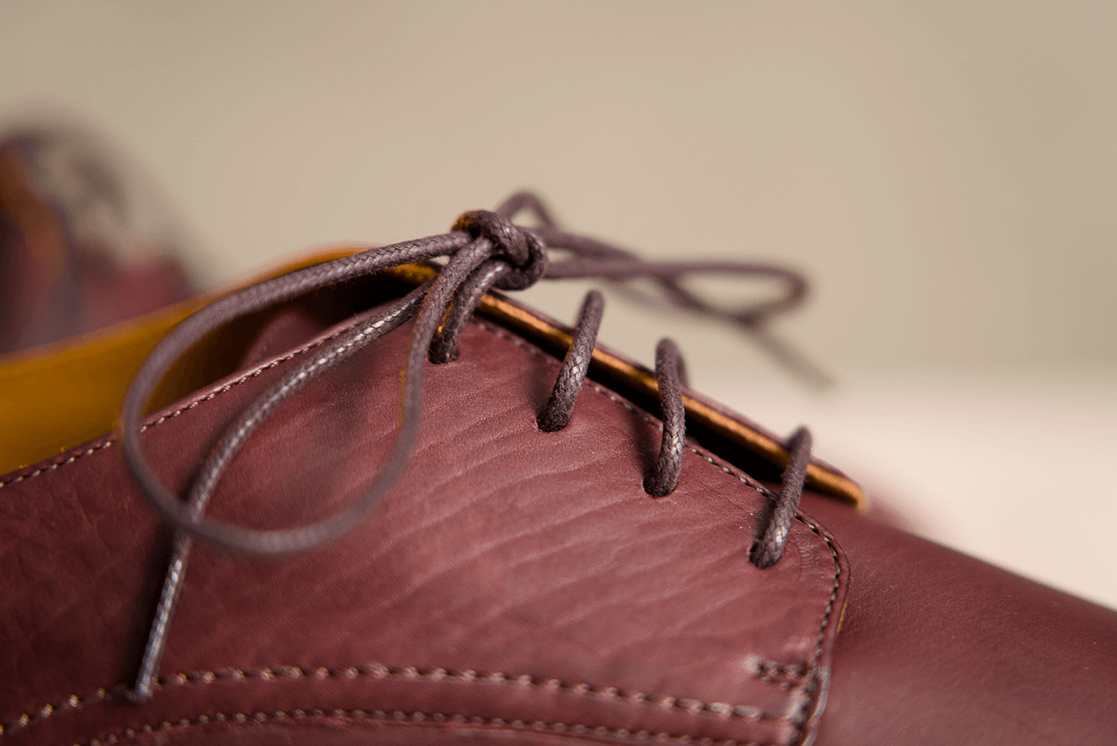 Groovy Fox Sleek – Leather Sole Derby – Vintage Merlot thumbnail 5