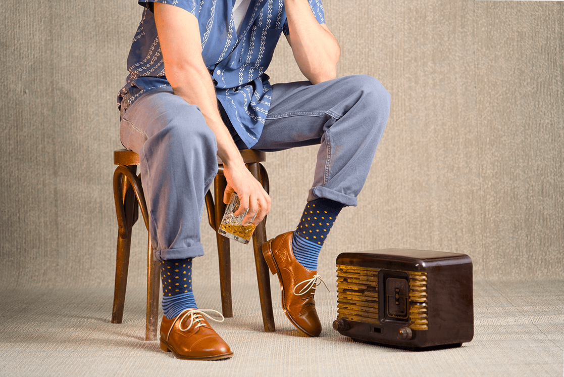 Groovy Fox Sleek – Leather Sole Derby – Aged Cognac thumbnail 3