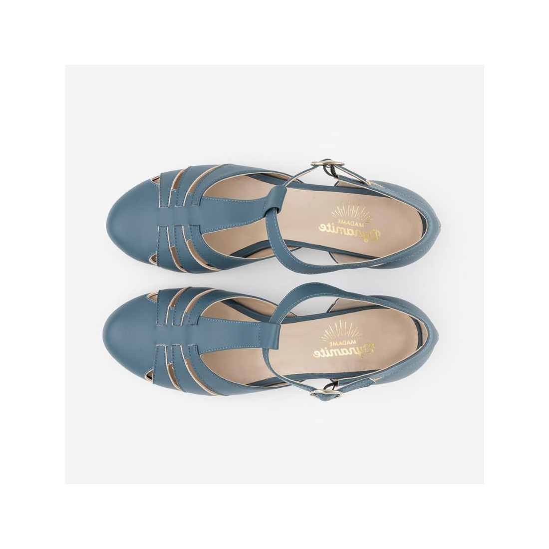 Madame Dynamite Vegan Mini Dynamite grey blue thumbnail 2