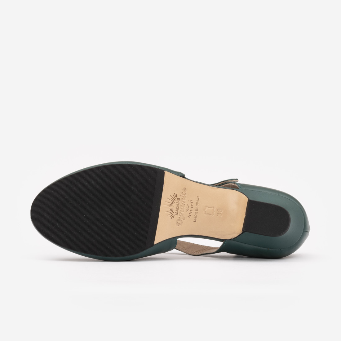 Madame Dynamite Wide fit - Mocasines Everyday Green Bottle thumbnail 6