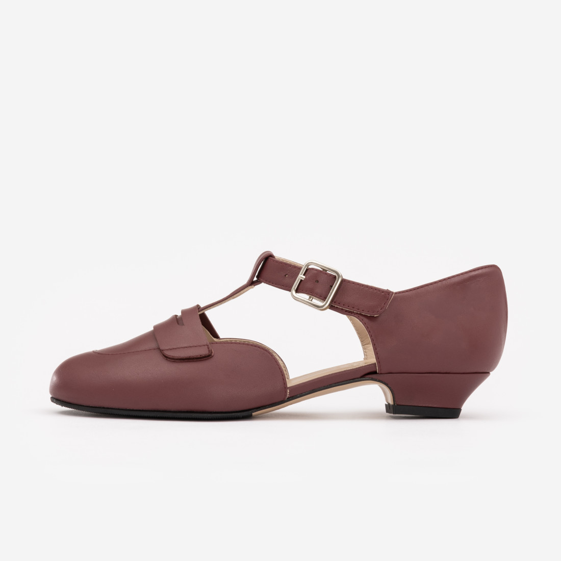 Madame Dynamite Wide fit - Mocasines Everyday Red Wine thumbnail 4