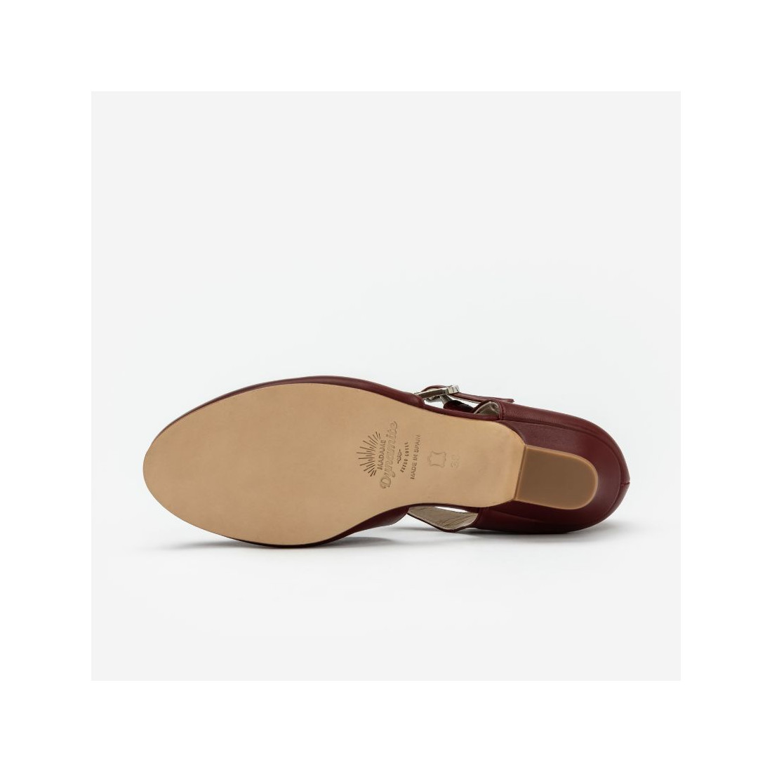 Madame Dynamite Wide fit - Mocasines Cherry & White thumbnail 4
