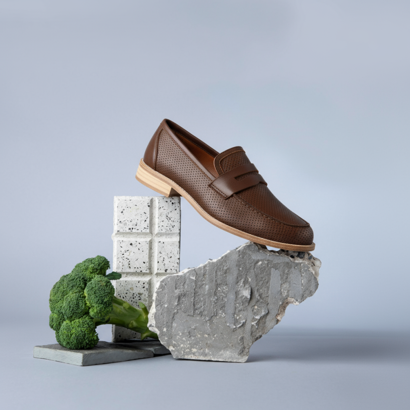 Madame Dynamite Brown loafers for swing dancing - Men thumbnail 2