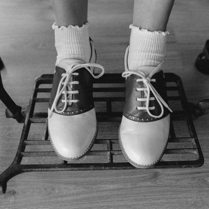 Madame Dynamite Saddles Shoes Black thumbnail 4