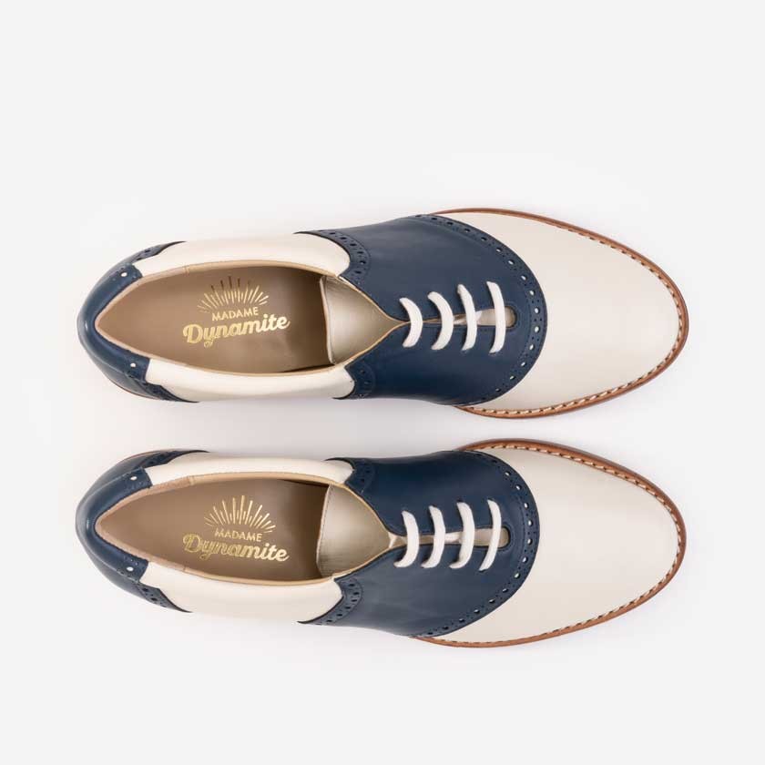 Madame Dynamite Saddles Shoes Blue thumbnail 3