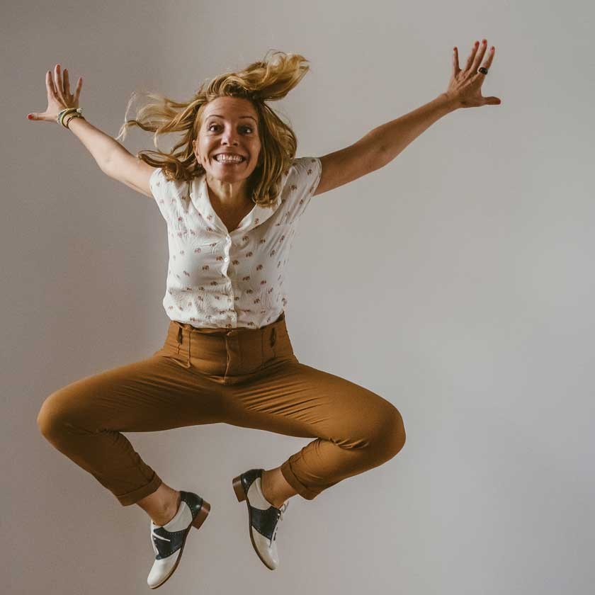 Madame Dynamite Saddles Shoes Blue thumbnail 4