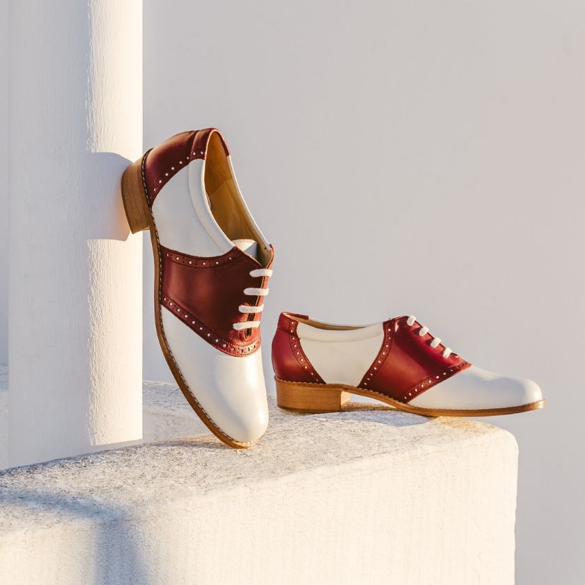 Madame Dynamite Saddles Shoes Cherry thumbnail 3