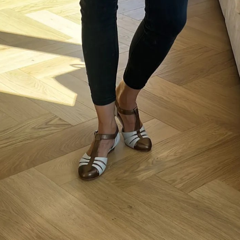 Madame Dynamite Wide fit - Mini Dynamite Cooper & Cream thumbnail 3