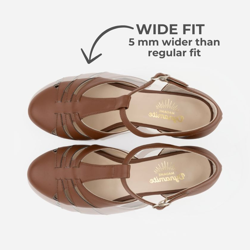 Madame Dynamite Wide fit - Mini Dynamite Mocha Mousse — 1/5