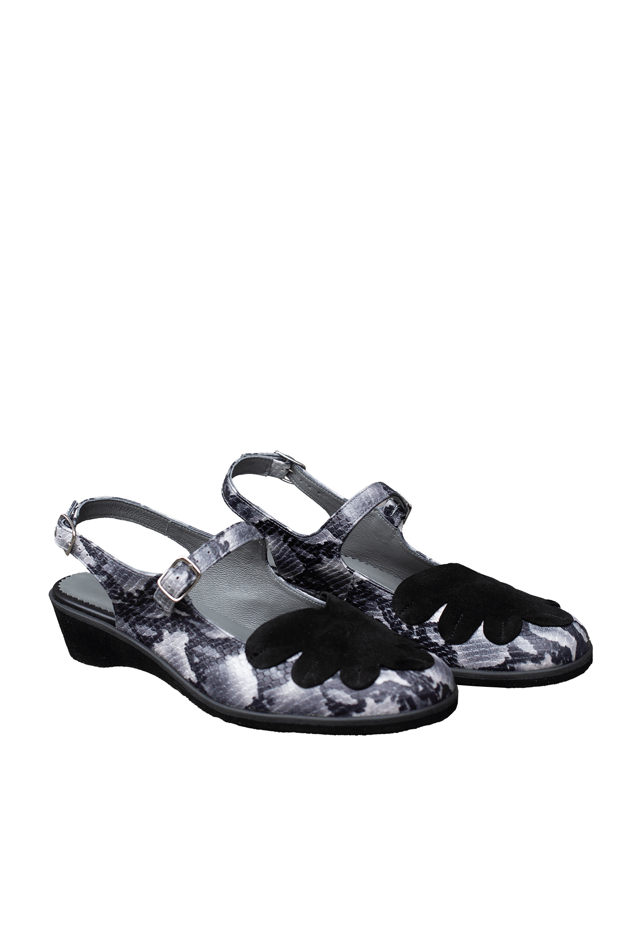 Pamela SNAKE RAG WEDGES thumbnail 2