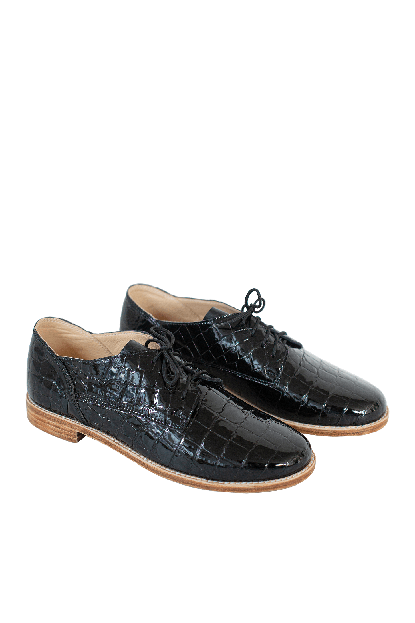 Pamela GLOSSY DERBIES / 37.5 size — 1/11