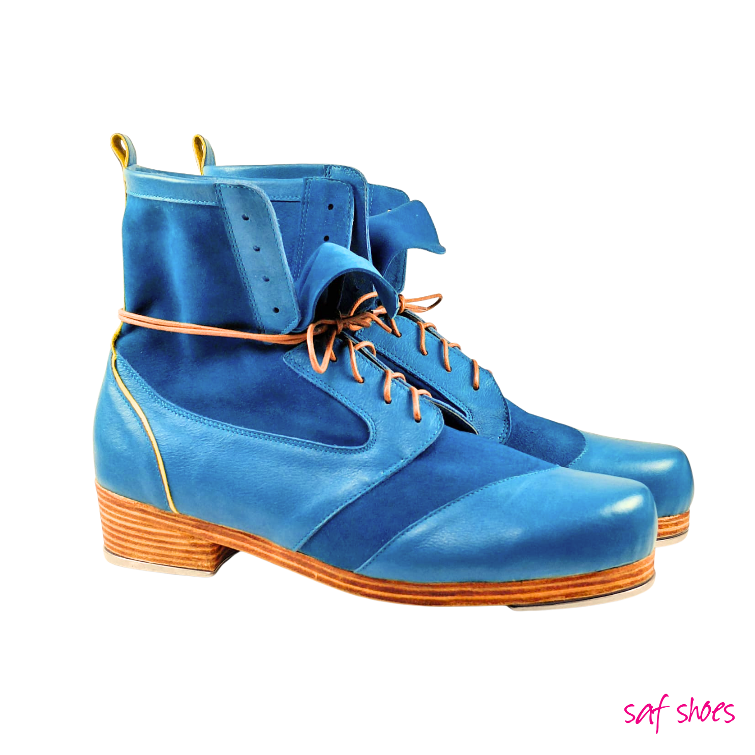 SAF Shoes Tap Teal Boots