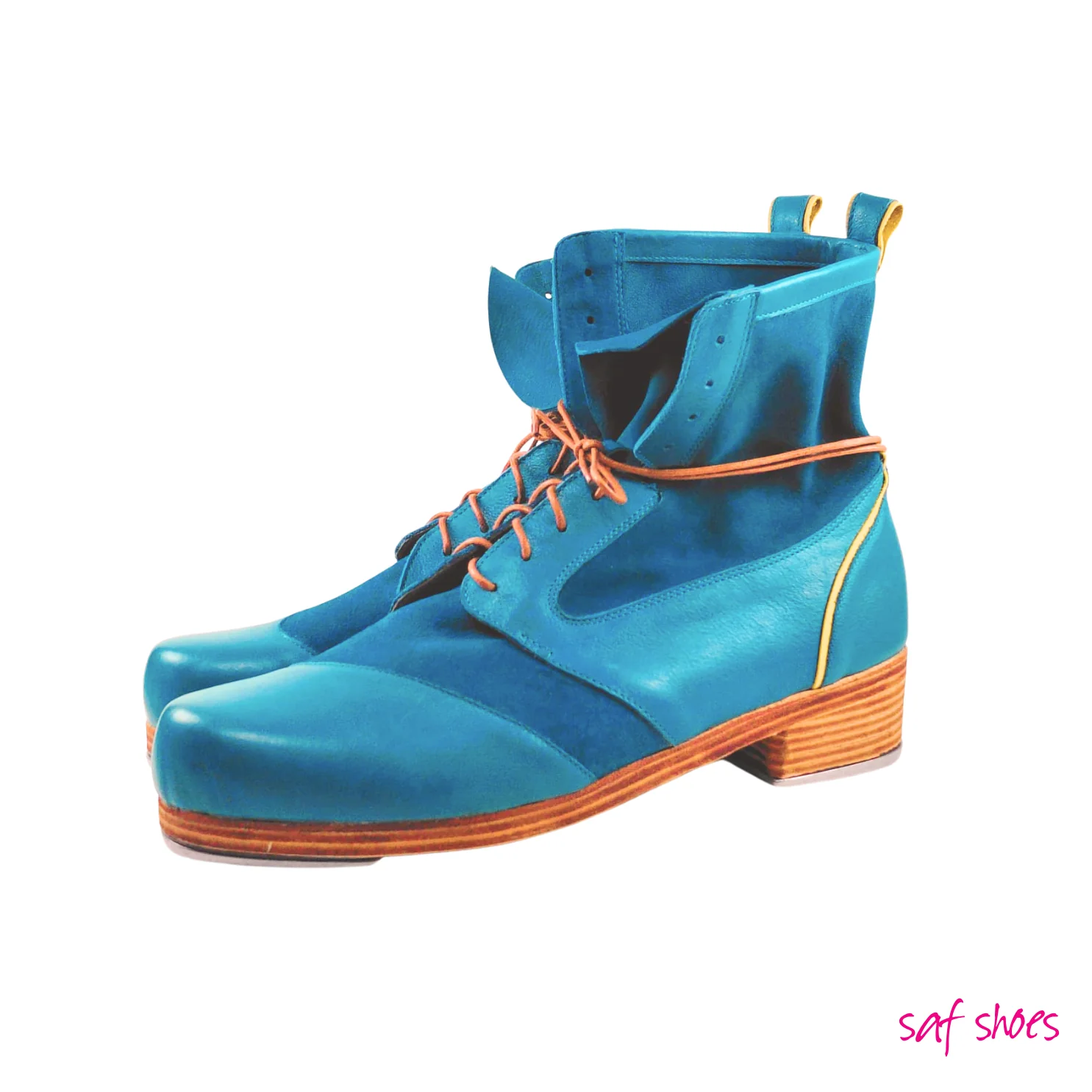 SAF Shoes Tap Teal Boots thumbnail 2