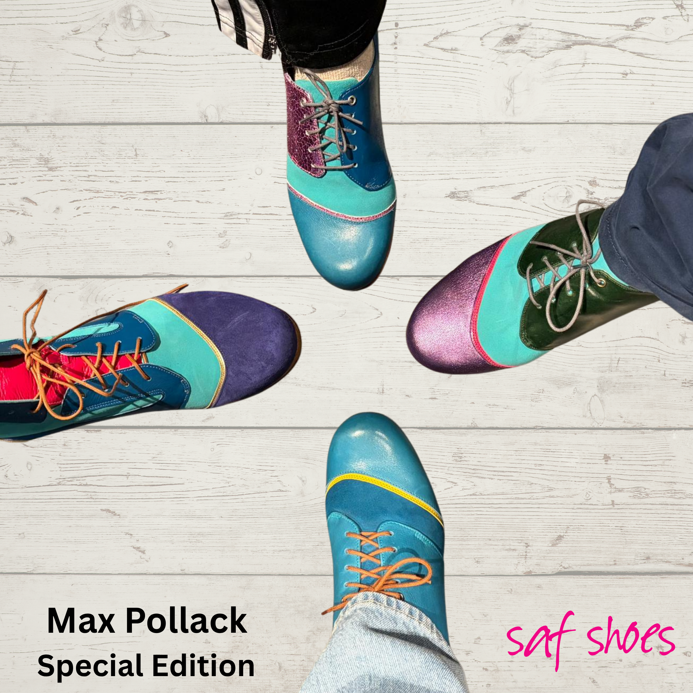 SAF Shoes Tap Max Pollak Special Edition