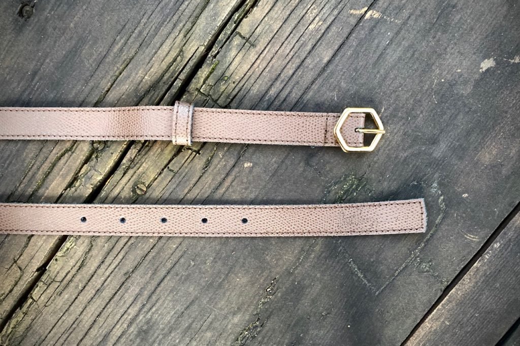 Saint Savoy Leather Belt – Sand — 1/5