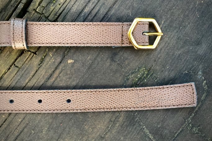 Saint Savoy Leather Belt – Sand thumbnail 3