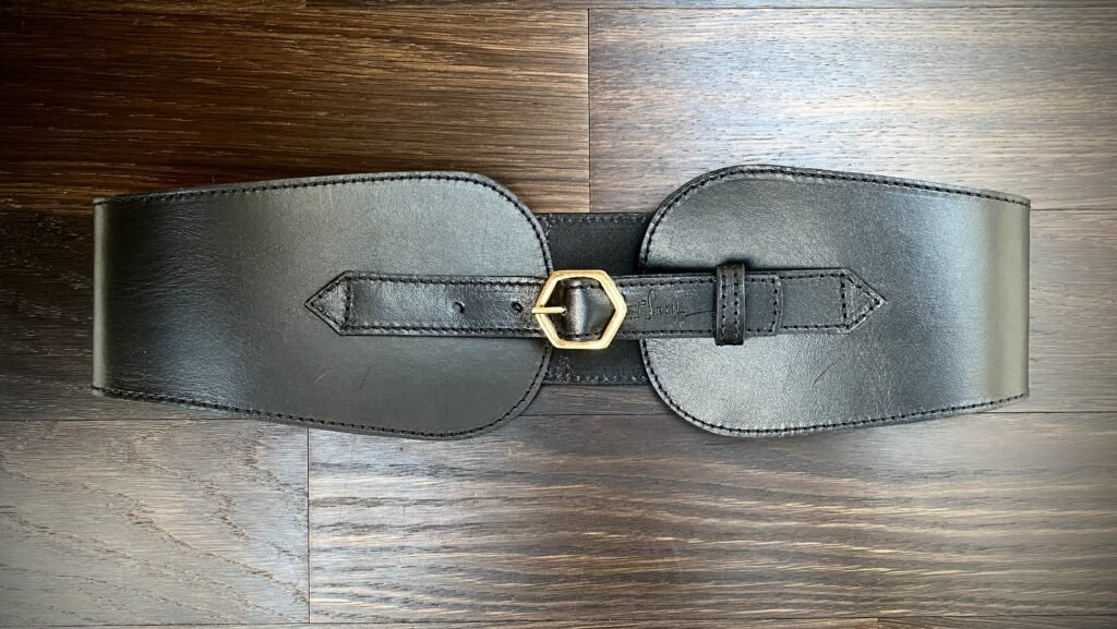 Saint Savoy Waspie Belt-Liquorice — 1/5