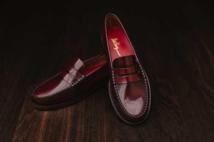Saint Savoy PENNY LOAFER Maroon thumbnail 2