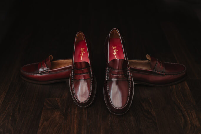 Saint Savoy PENNY LOAFER Maroon thumbnail 3