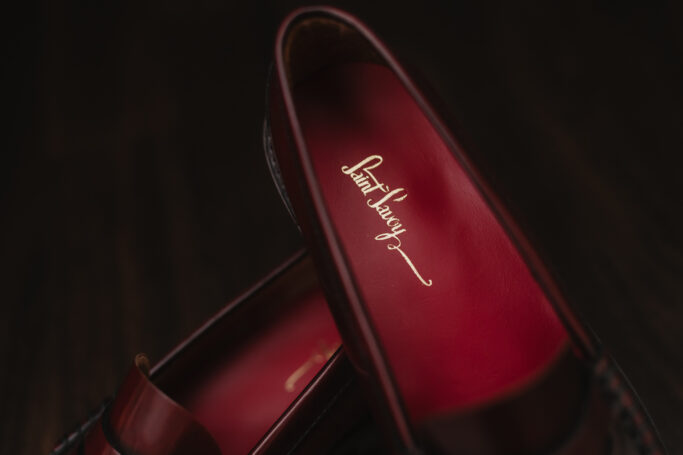 Saint Savoy PENNY LOAFER Maroon thumbnail 4