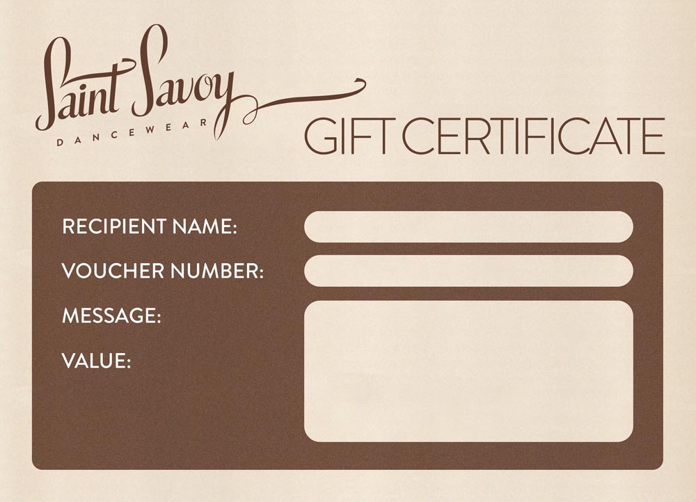 Saint Savoy Gift Certificate 220 Euro — 1/3