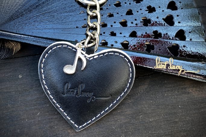 Saint Savoy Keychain “MUSIC LOVER” Black thumbnail 3